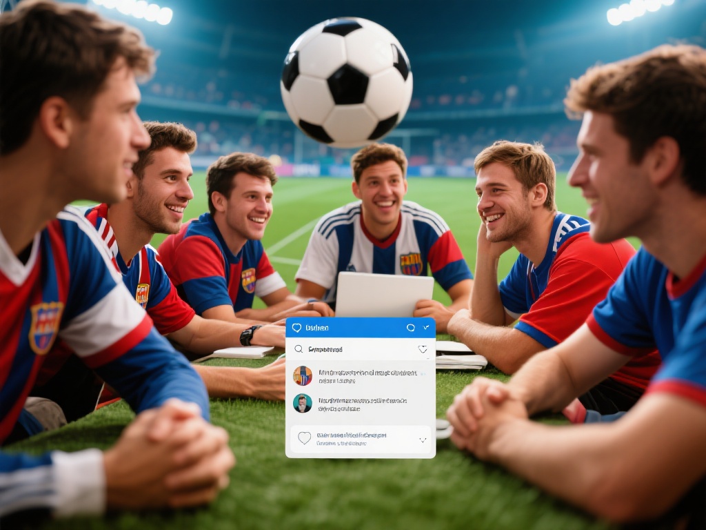 参与球迷社群讨论：足球迷们经常在线共享链